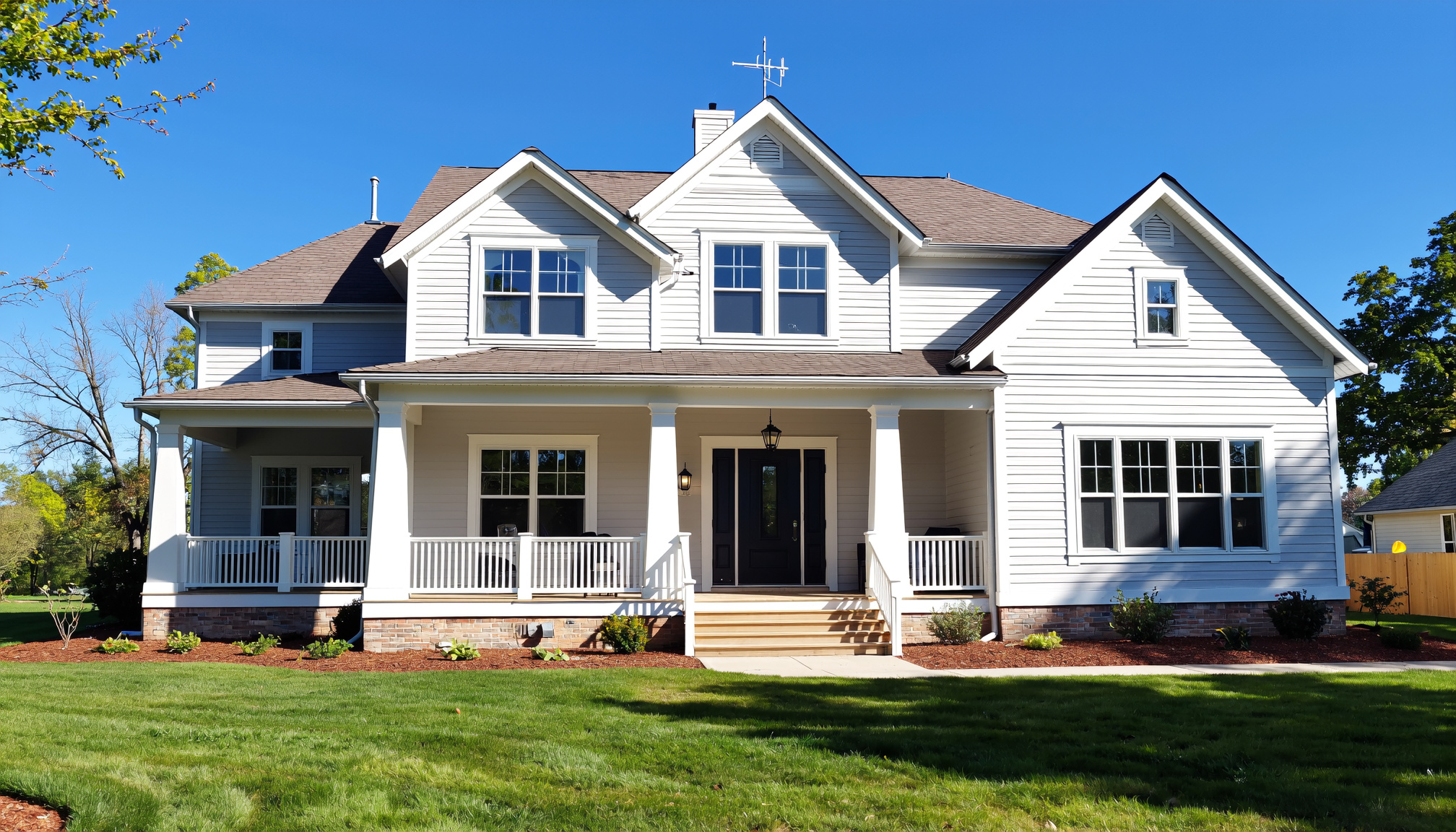 Clearfield, UT home seamless gutters